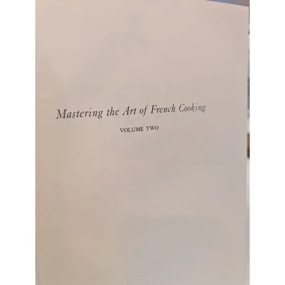Mastering the Art of French Cooking Vol 2 Julia Child 1970 First Edition Knopf - Picture 7 of 11